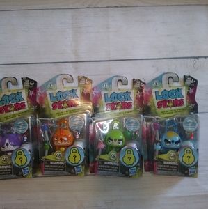 3/$15 Lot of 4 Lock Stars Mystery Toys